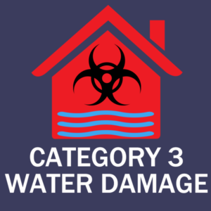 category 3 water damage iicrc